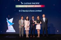Cathay Pacific, Top Agent Award