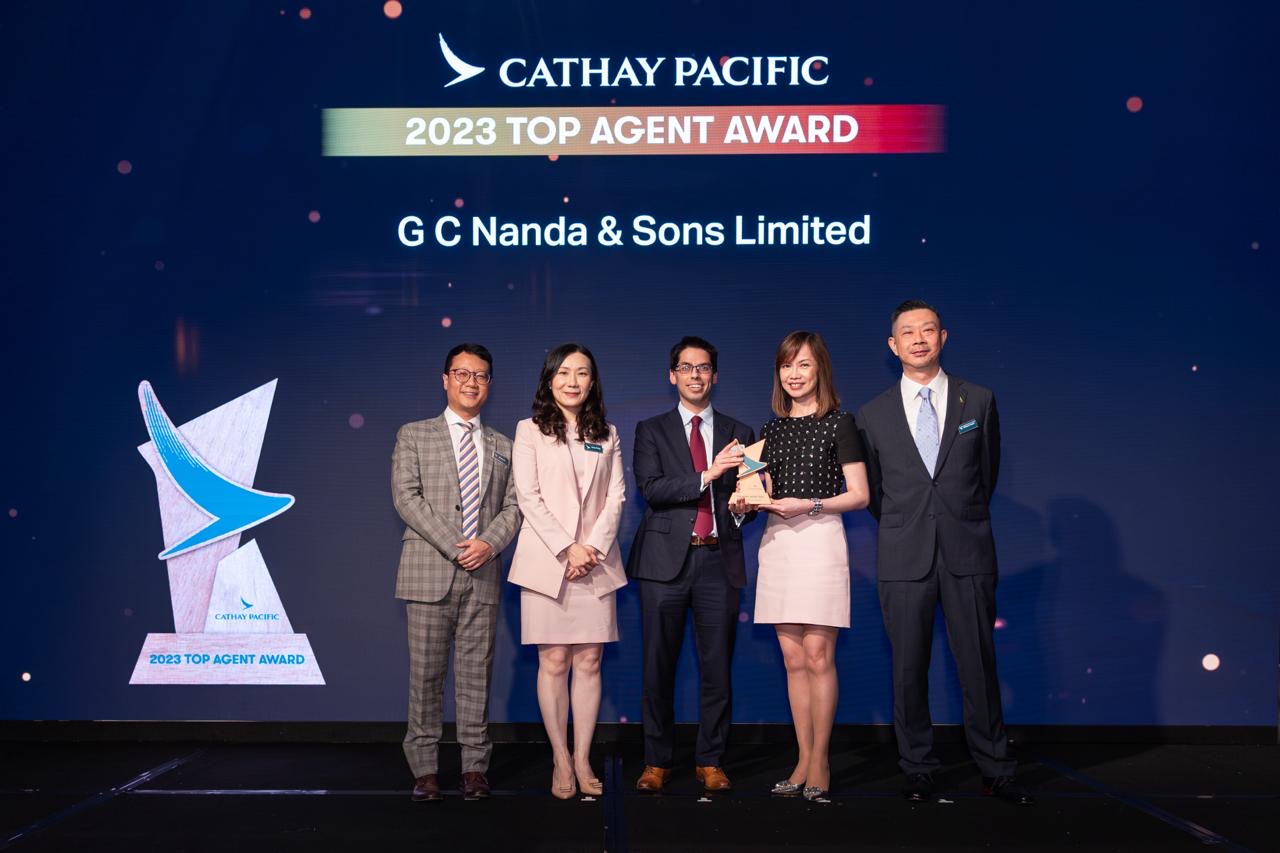 Cathay Pacific, Top Agent Award