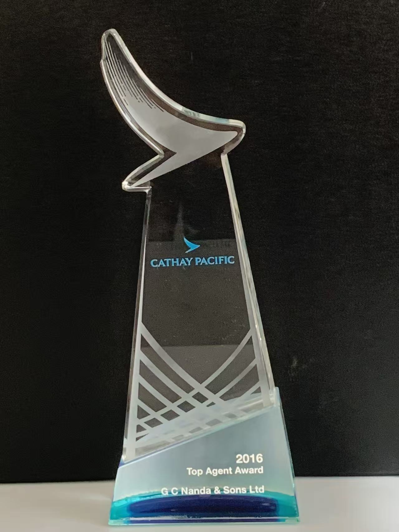 Cathay Pacific, Top Agent Award