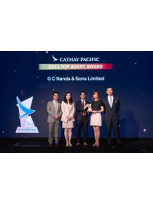 Cathay Dragon, Top Agent Award
